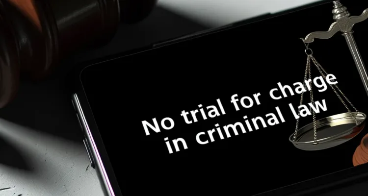 Ceza Hukukunda Davasız Yargılama Olmaz İlkesi ile ilgili Ceza Hukuku hukuk ve adalet temalı görsel
