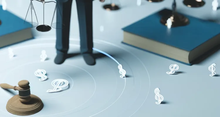 Ceza Hukuku alanında İddianame ve İadesi Hukuki Süreçler ve Sebepler konusunu anlatan profesyonel illüstrasyon